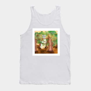 Fox climbing a tree Tank Top